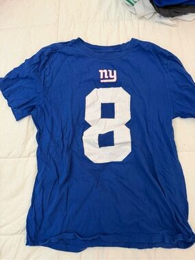 Nike New York Giants #8 Daniel Jones T-Shirt